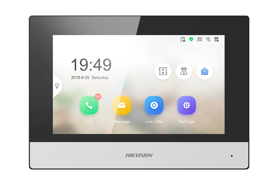 Установка и настройка монитора Hikvision DS-KH6320-WTE1