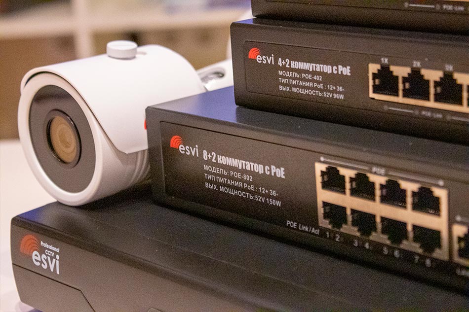 Установка ip видеонаблюдения